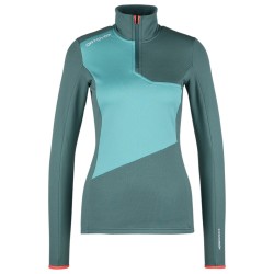 Polar femei Ortovox FLEECE LIGHT ZIP NECK 