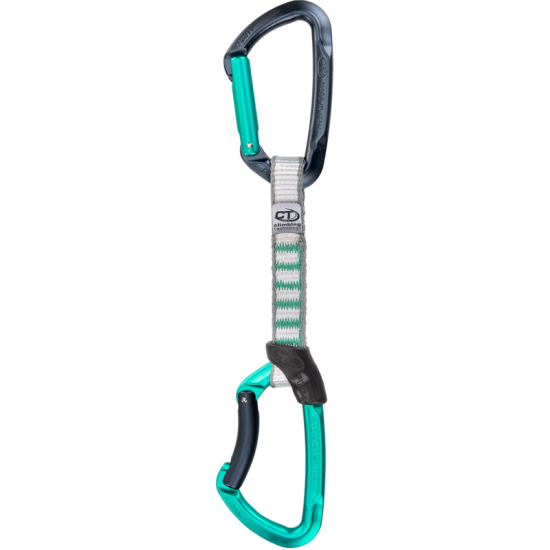 Bucla echipata Climbing Technology Lime nylon 17 cm 2023