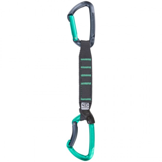 Bucla echipata Climbing Technology Lime nylon Pro 17 cm 2023