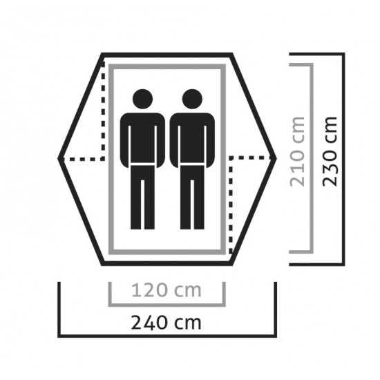 Cort 2 persoane Salewa Denali II