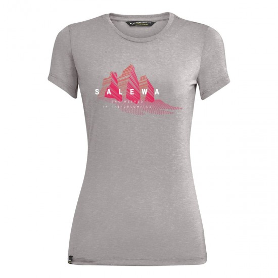 Tricou dama Salewa Lines Graphic Dry