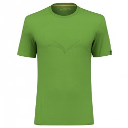 Tricou tehnic barbati Salewa Pure Eagle Sketch Merino