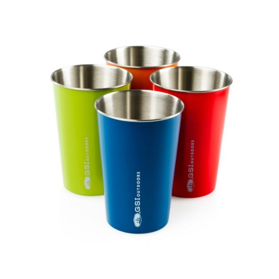 Set de pahare GSI Pint Set Glacier Stainless